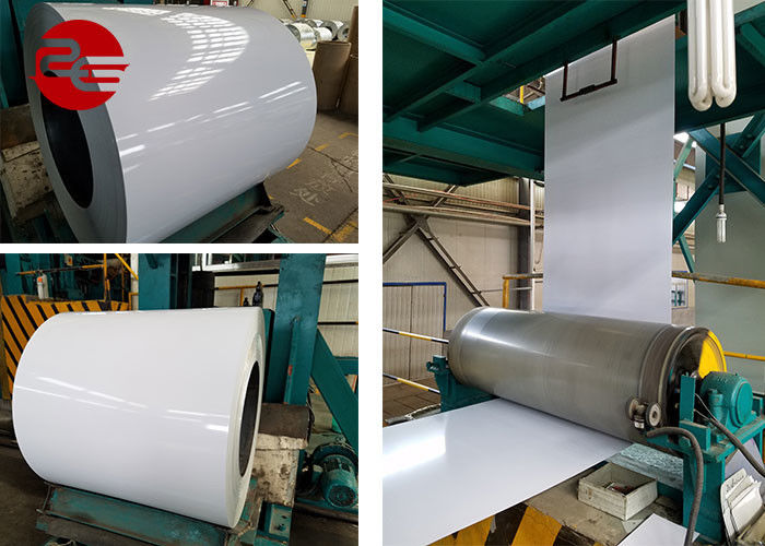 El color de Ral galvanizó la hoja de acero 0.12-0.2 milímetros, bobina de acero prepintada hogar