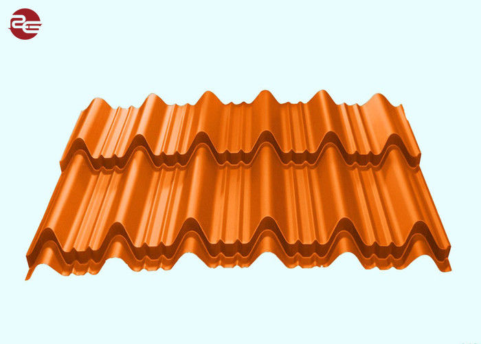 Estándar galvanizado acanalado color modificado para requisitos particulares de Astm Aisi de las hojas de acero