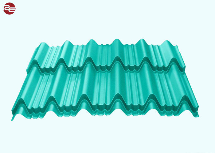 Estándar galvanizado acanalado color modificado para requisitos particulares de Astm Aisi de las hojas de acero