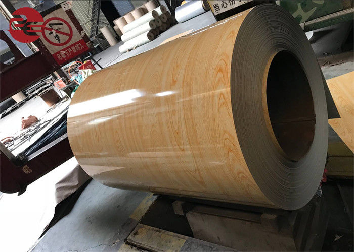 0.12m m - la hoja de madera de la bobina de Ppgi del grano del grueso de 3.0m m/prepintó la bobina de acero galvanizada